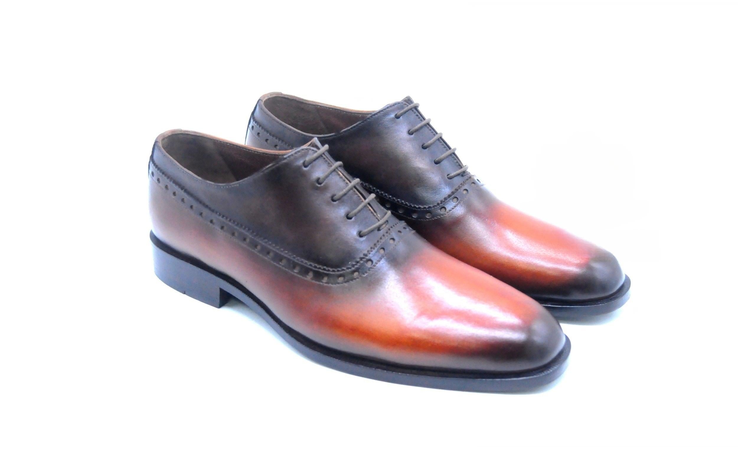 Kingward - Two tone tan Oxford Shoes (Partner brand) - Arconya