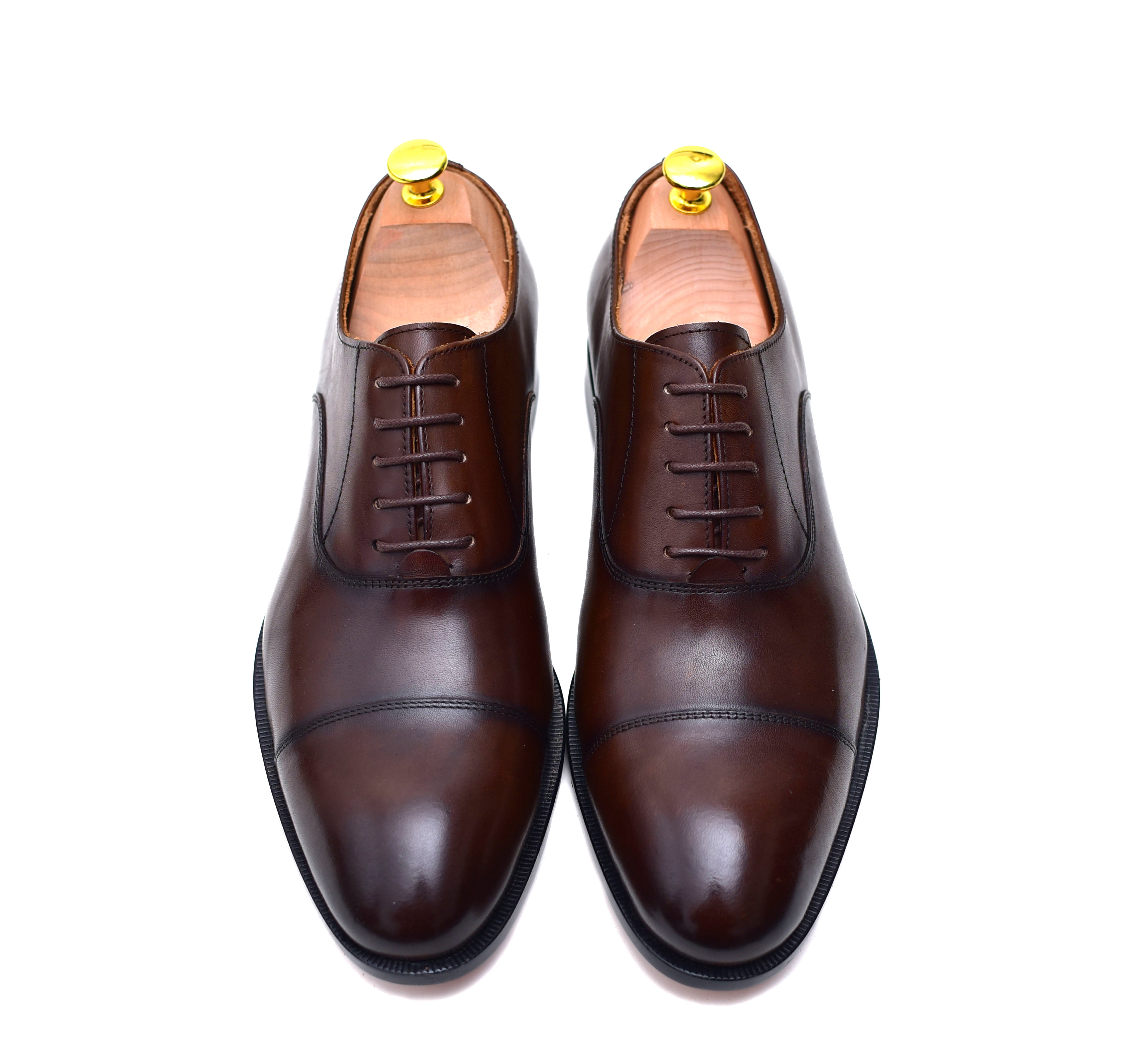 Henry - Brown Lace Up Shoes-0