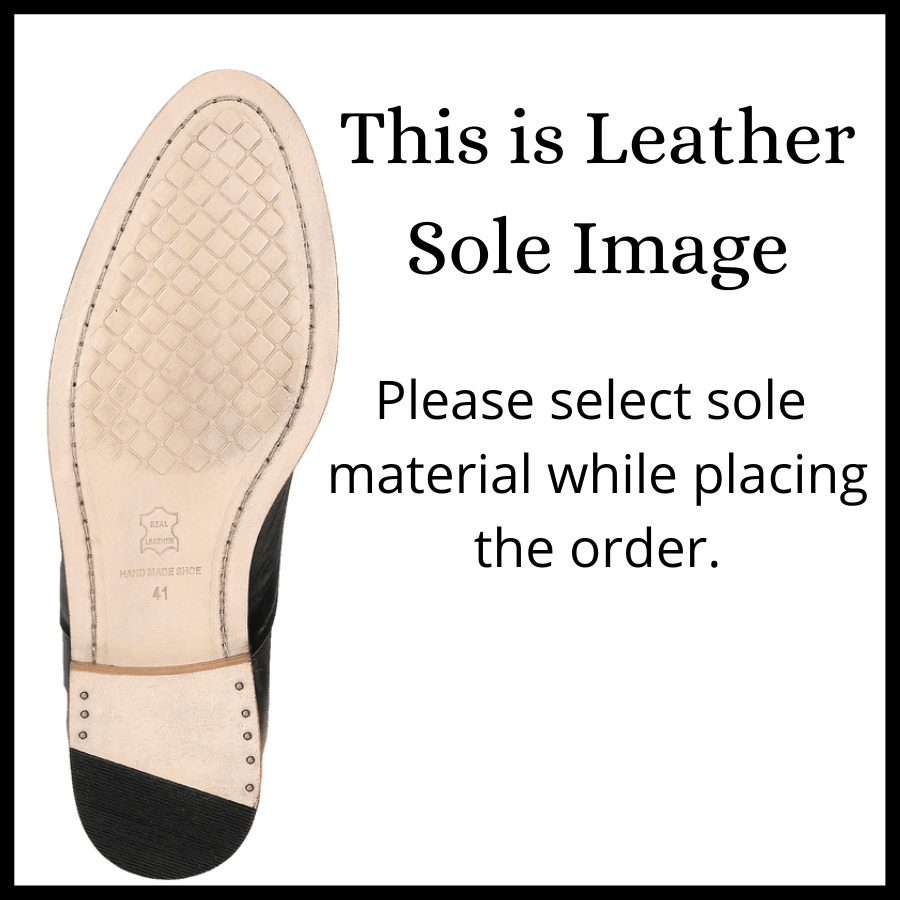 Canyo - Brogue Leather Sole Oxford dress shoes for men