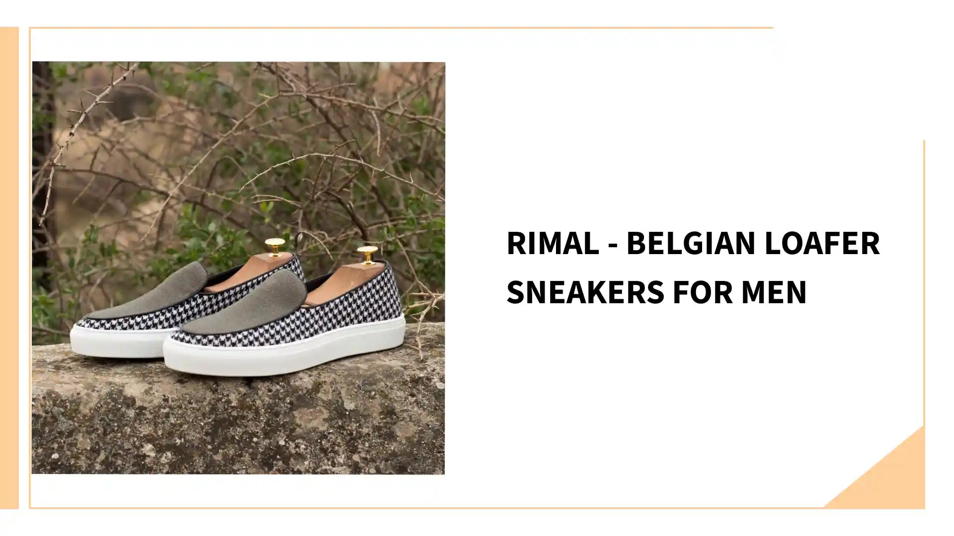 Rimal - Belgian Loafer Sneakers for men by@Outfy