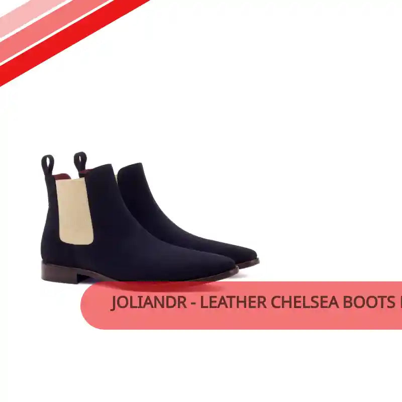 Joliandr - leather chelsea boots for men by@Outfy