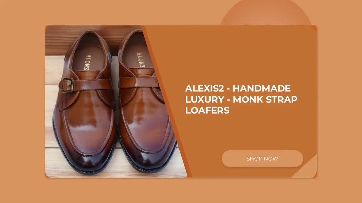Alexis2 - Handmade Luxury - Monk Strap loafers by@Outfy