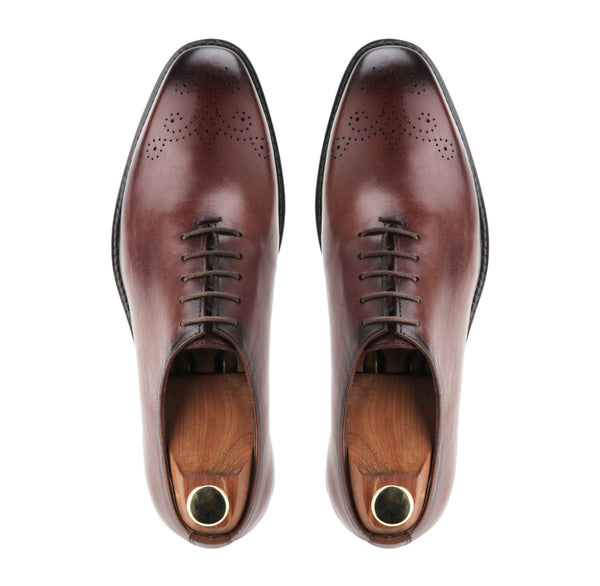 Duke The Brown Leather Lace-Up