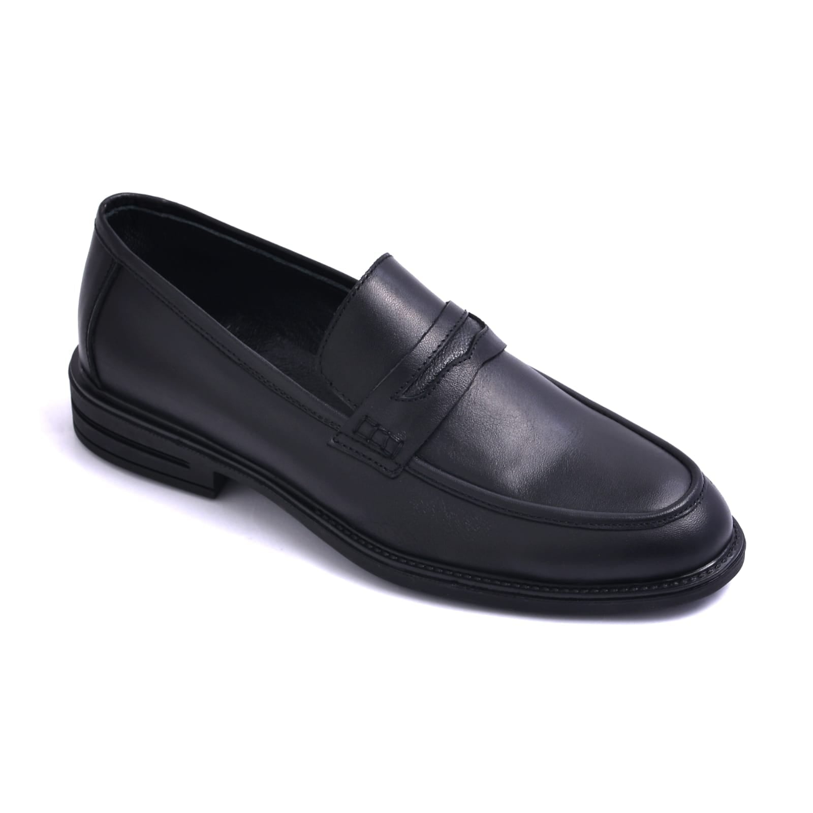 Autentico - Classic leather penny Loafers dress shoes for men (Signatu