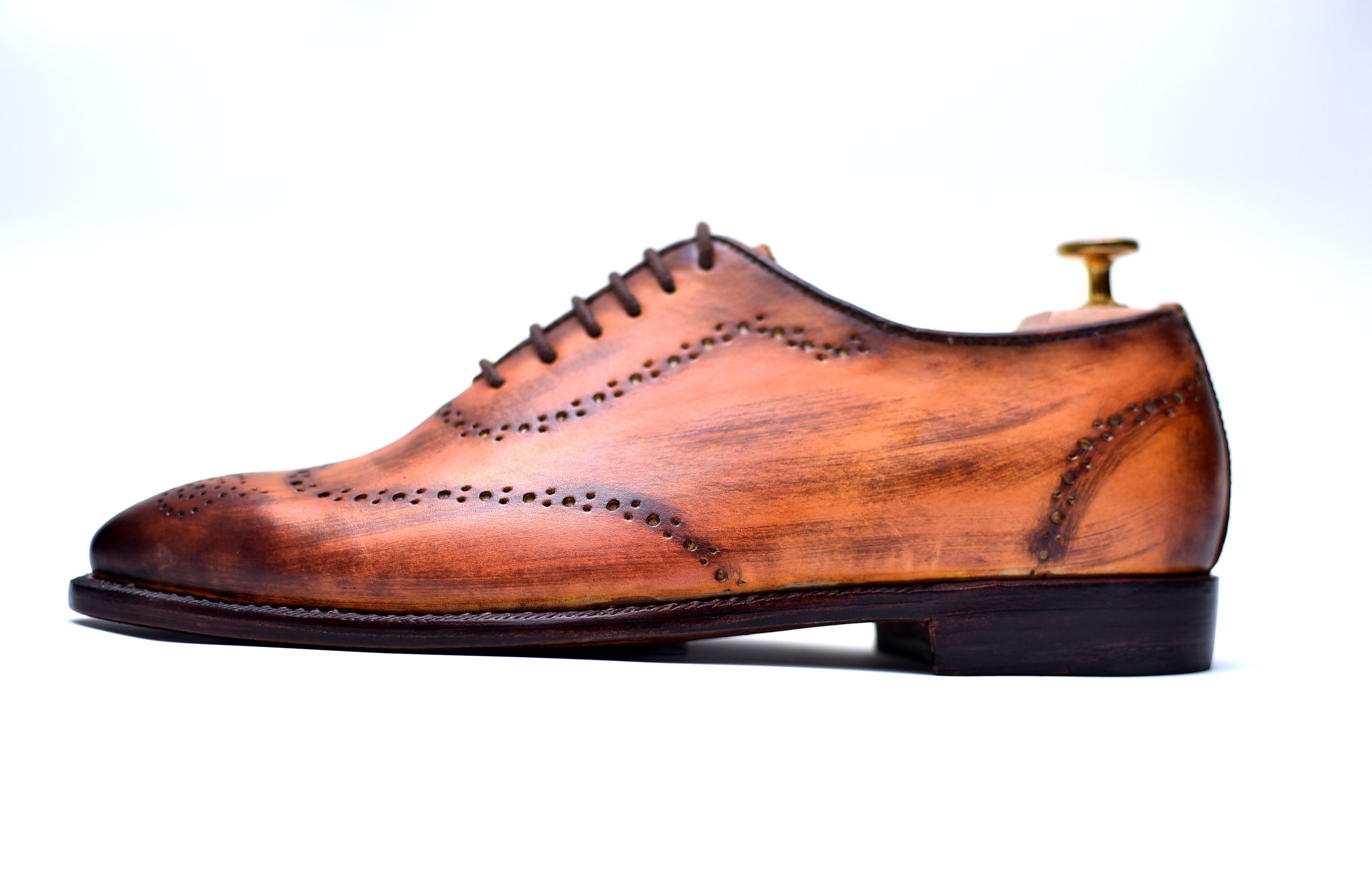 Pelino - Caramel Patina Oxford Shoes (Partner brand) - Arconya