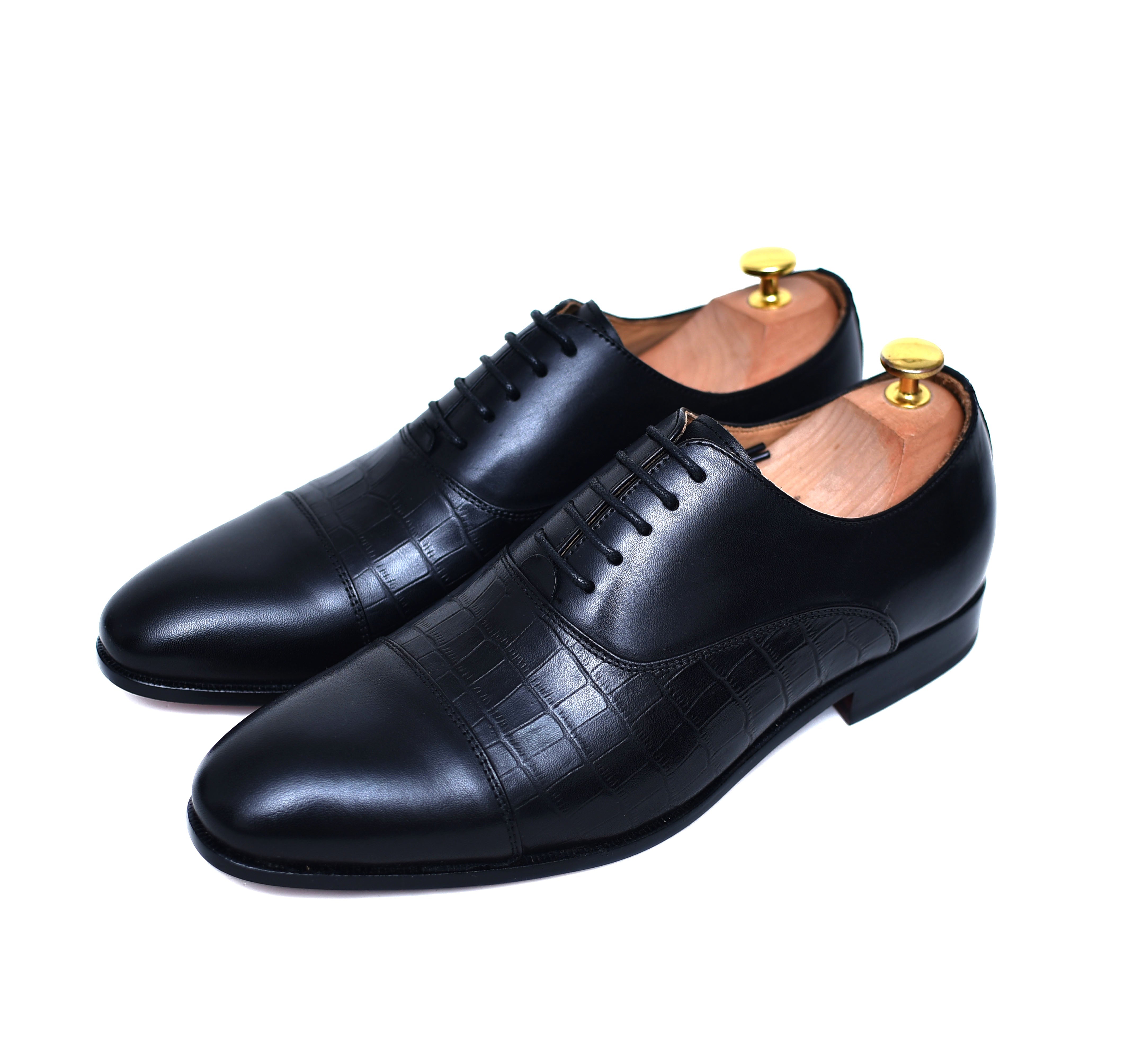 Filippo - Black Calf Oxford Shoes (Partner Brand) - Arconya