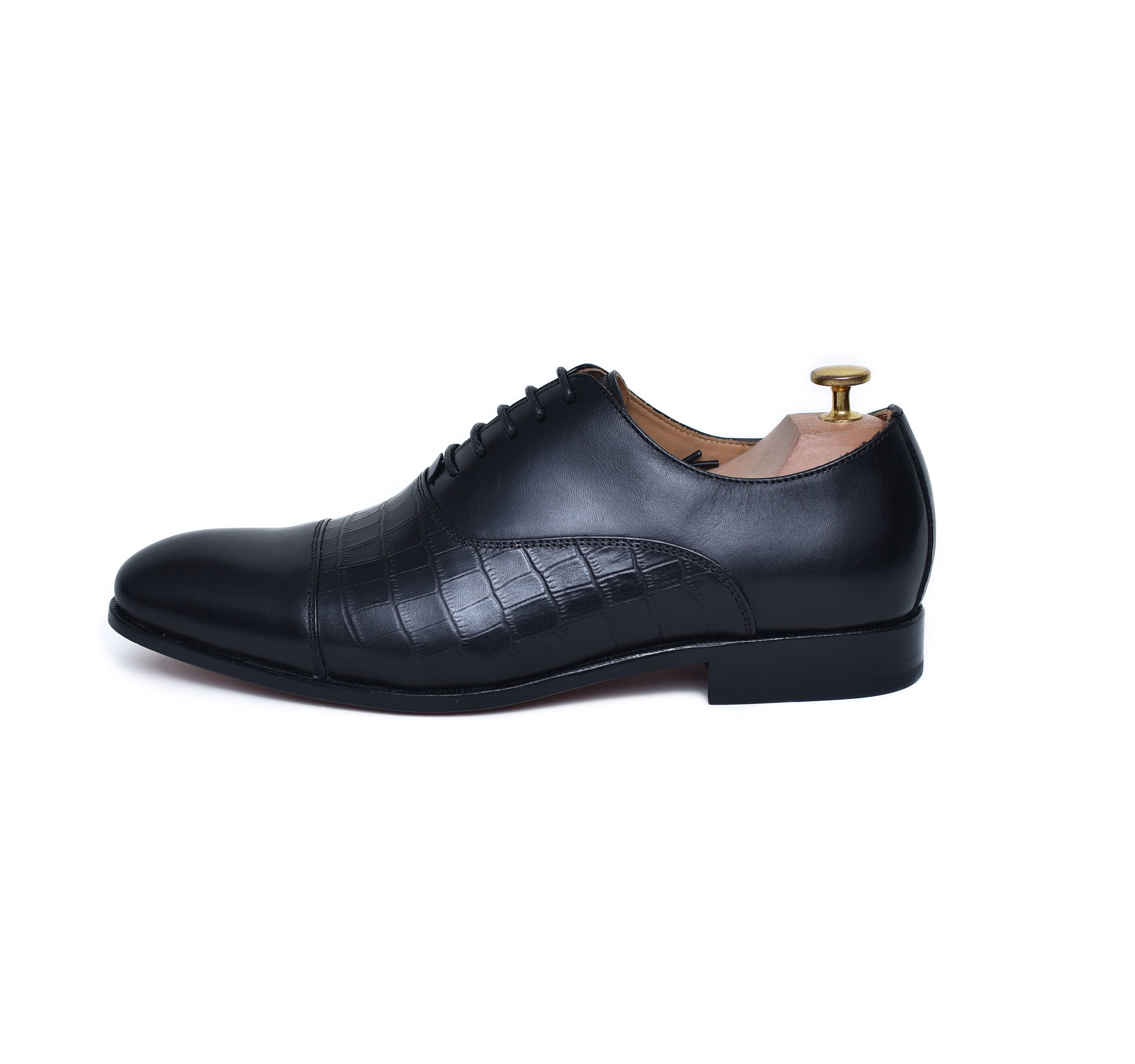 Filippo - Black Calf Oxford Shoes (Partner Brand) - Arconya