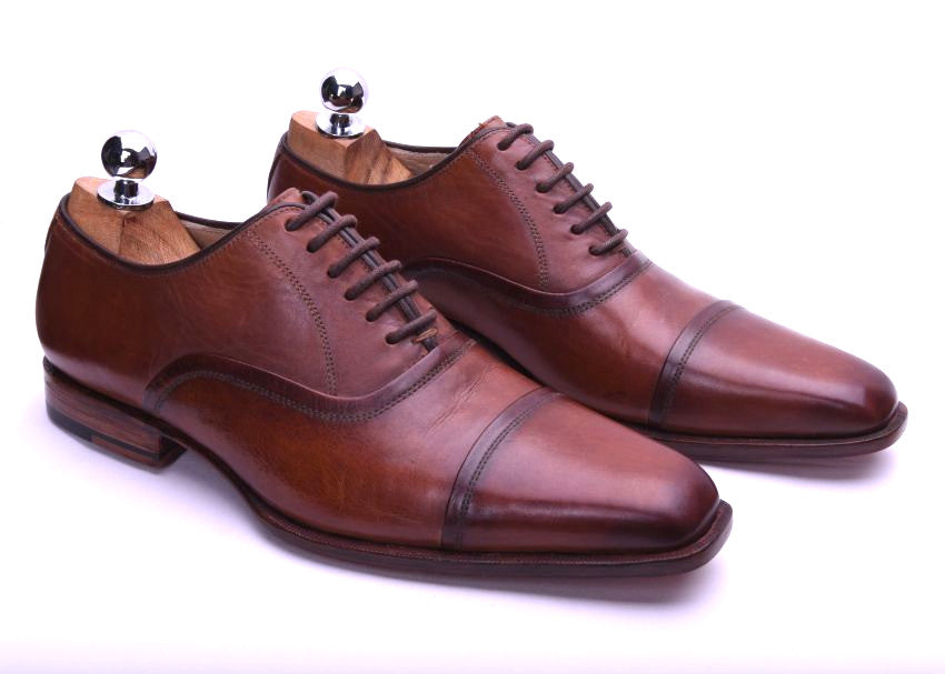 Napoli II - Brown Oxford Shoes - Arconya